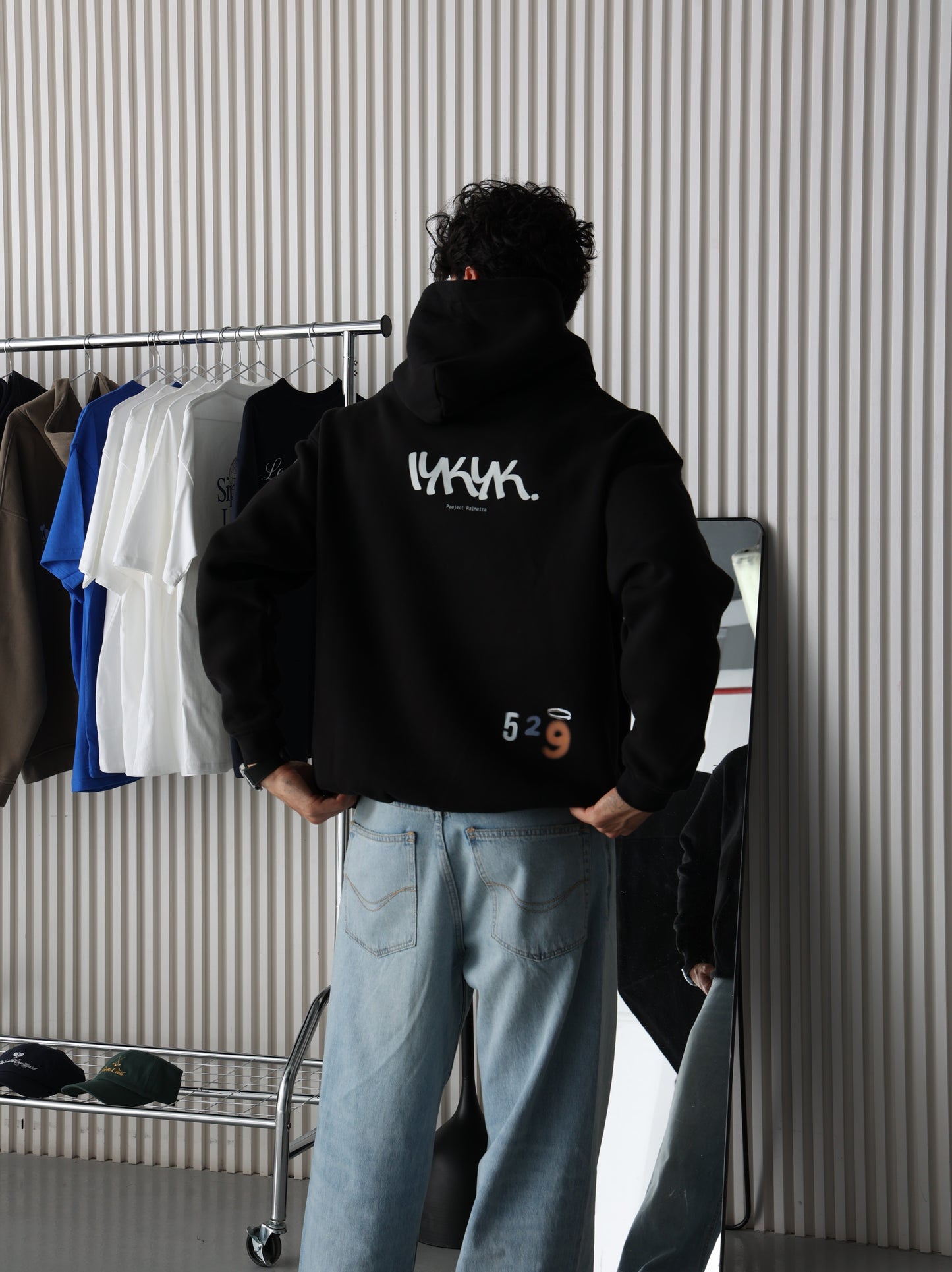 IYKYK Hoodie In Black