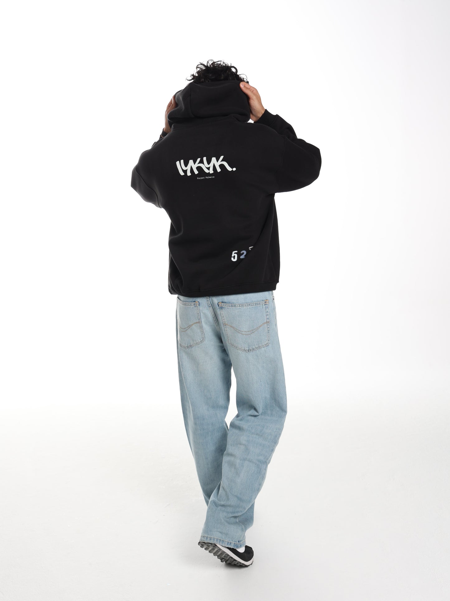 IYKYK Hoodie In Black