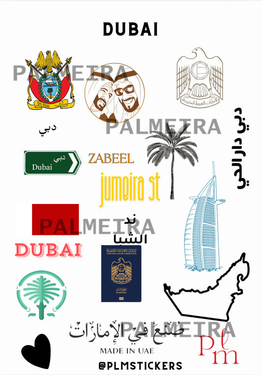 dubai stickers